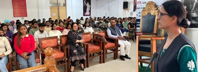 रयात बाहरा प्रोफेशनल यूनिवर्सिटी में “लॉ फॉर चेंज” विषय पर जागरूकता सेमिनार