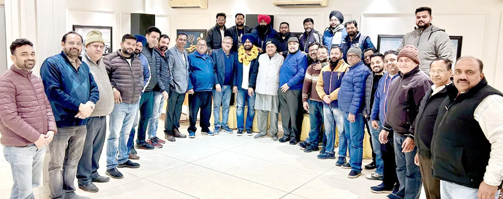 बलजिंदरपाल सिंह सर्वसम्मति से दोबारा होशियारपुर प्रेस क्लब के अध्यक्ष बने