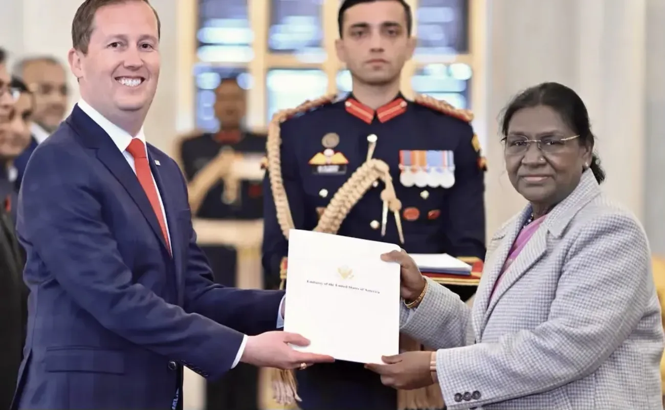 भारत में अमेरिका के नए राजदूत सर्जियो गोर ने संभाला कार्यभार
