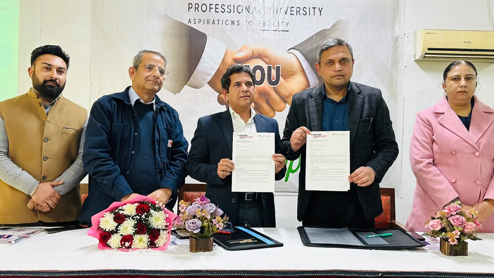 रयात बाहरा प्रोफेशनल यूनिवर्सिटी और क्वांटम पेपर्स लिमिटेड के बीच एमओयू हस्ताक्षरित