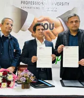 रयात बाहरा प्रोफेशनल यूनिवर्सिटी और क्वांटम पेपर्स लिमिटेड के बीच एमओयू हस्ताक्षरित