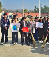 रयात बाहरा प्रोफेशनल यूनिवर्सिटी ने आयोजित किया स्वच्छता एवं सामाजिक जागरूकता अभियान