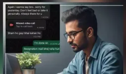 “मेरा हो गया…” — तीन शब्दों में नौकरी छोड़ गया कर्मचारी, बॉस रह गया हैरान!