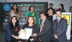 हरियाणा में देशभर की प्रतिभाओं का सम्मान, पंजाब की डॉ. तनुजा तनु  राष्ट्रीय गरिमा पुरस्कार 2025 से सम्मानित