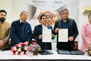 रयात बाहरा प्रोफेशनल यूनिवर्सिटी और क्वांटम पेपर्स लिमिटेड के बीच एमओयू हस्ताक्षरित