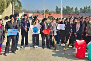 रयात बाहरा प्रोफेशनल यूनिवर्सिटी ने आयोजित किया स्वच्छता एवं सामाजिक जागरूकता अभियान