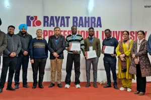 रयात बाहरा प्रोफेशनल यूनिवर्सिटी के विद्यार्थियों ने ‘इंटरनेशनल वीक 2026’ में बढ़ाया गौरव