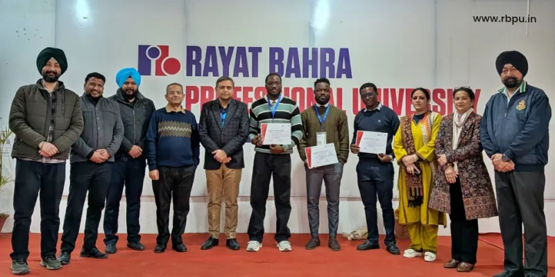 रयात बाहरा प्रोफेशनल यूनिवर्सिटी के विद्यार्थियों ने ‘इंटरनेशनल वीक 2026’ में बढ़ाया गौरव