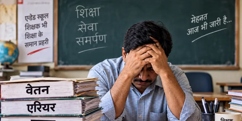 हाईकोर्ट में दो बार जीत के बाद भी एरियर का इंतजार, 425 एडेड स्कूलों के 1400 कर्मचारी वेतन संकट में